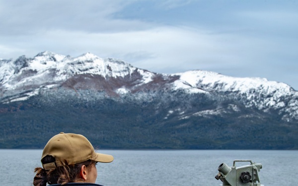 CSG-11 Transits The Strait of Magellan