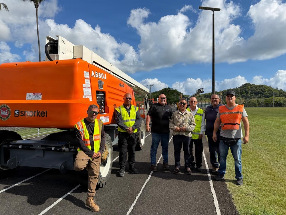 Fort Buchanan DPW Advances Modernization with Solar Lighting Project to Enhance Readiness