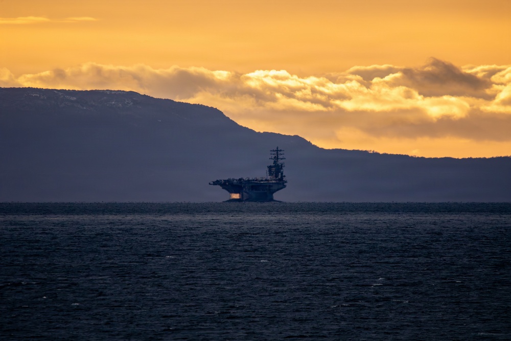 CSG-11 Transits The Strait of Magellan