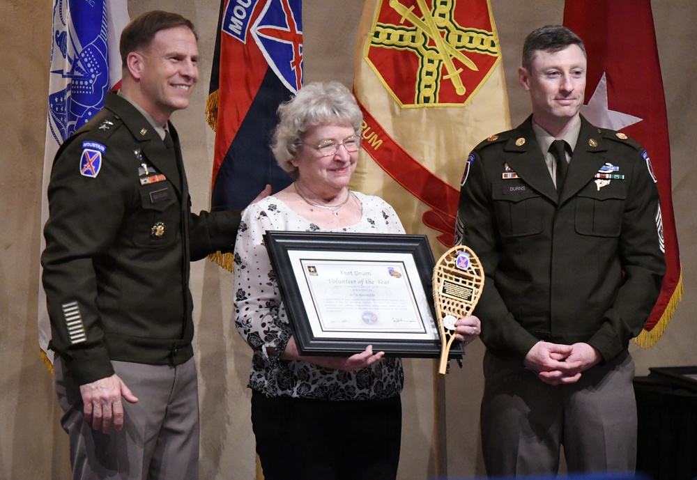 Fort Drum volunteers earn recognition for community service