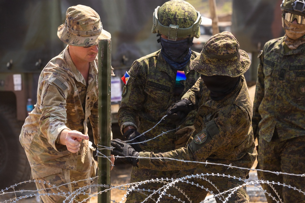 Balikatan 2026: 25th Infantry Division Engineers Train Philippine soldiers