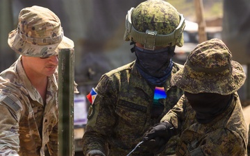 Balikatan 2026: 25th Infantry Division Engineers Train Philippine soldiers
