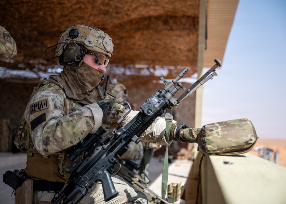 Italian Special Forces conduct live-fire training during Flintlock 26