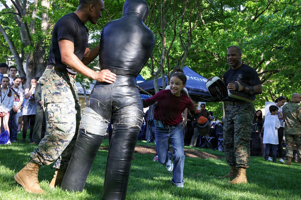 MCRC Hosts Booth at Pentagon Bring Your Child to Work Day Event