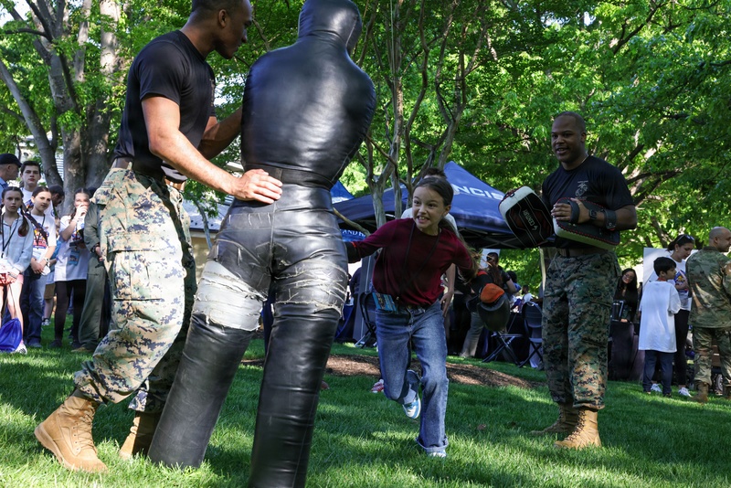 MCRC Hosts Booth at Pentagon Bring Your Child to Work Day Event