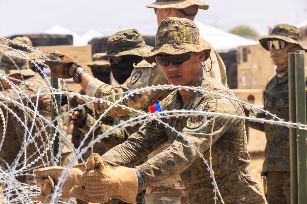 Balikatan 2026: 25th Infantry Division Engineers Train Philippine soldiers