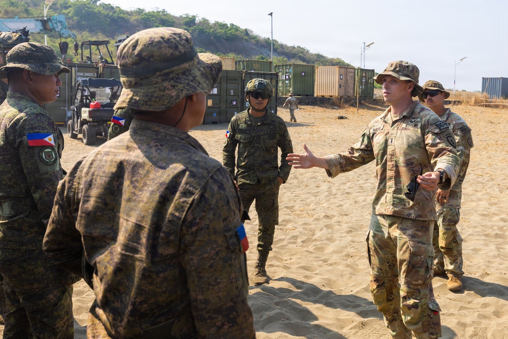 Balikatan 2026: 25th Infantry Division Engineers Train Philippine soldiers