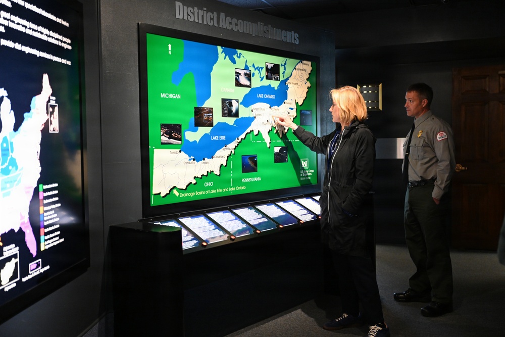 Flood Protection in Focus During Tenney’s Visit to Mount Morris Dam