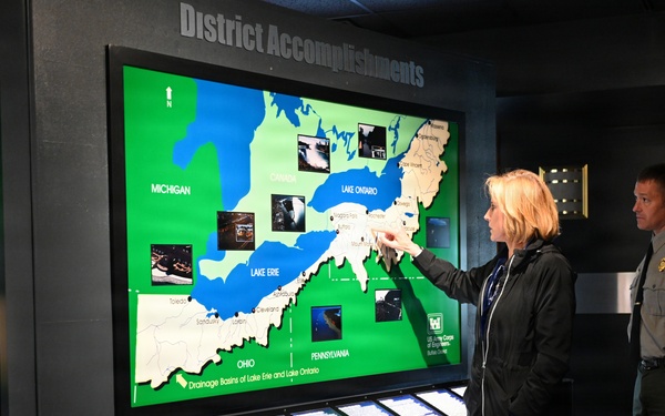 Flood Protection in Focus During Tenney’s Visit to Mount Morris Dam