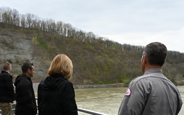 Flood Protection in Focus During Tenney’s Visit to Mount Morris Dam