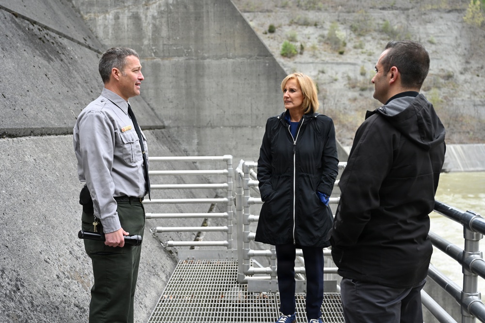 Flood Protection in Focus During Tenney’s Visit to Mount Morris Dam