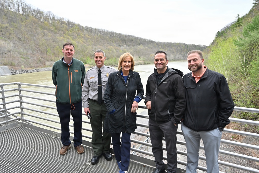 Flood Protection in Focus During Tenney’s Visit to Mount Morris Dam