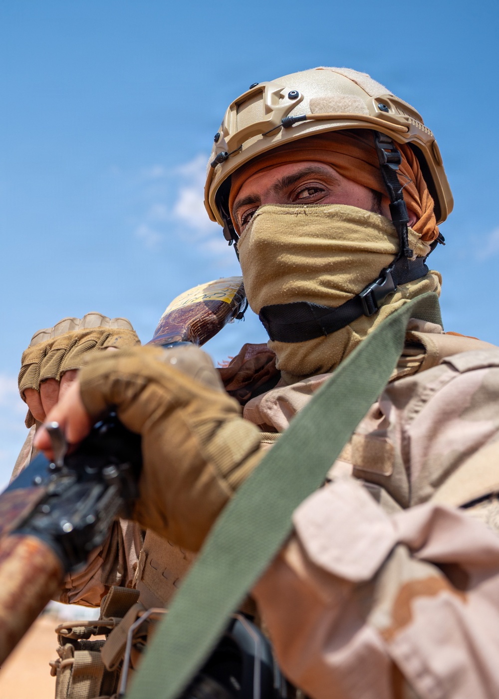 Libyan joint forces and Italian Special Forces conduct live-fire training