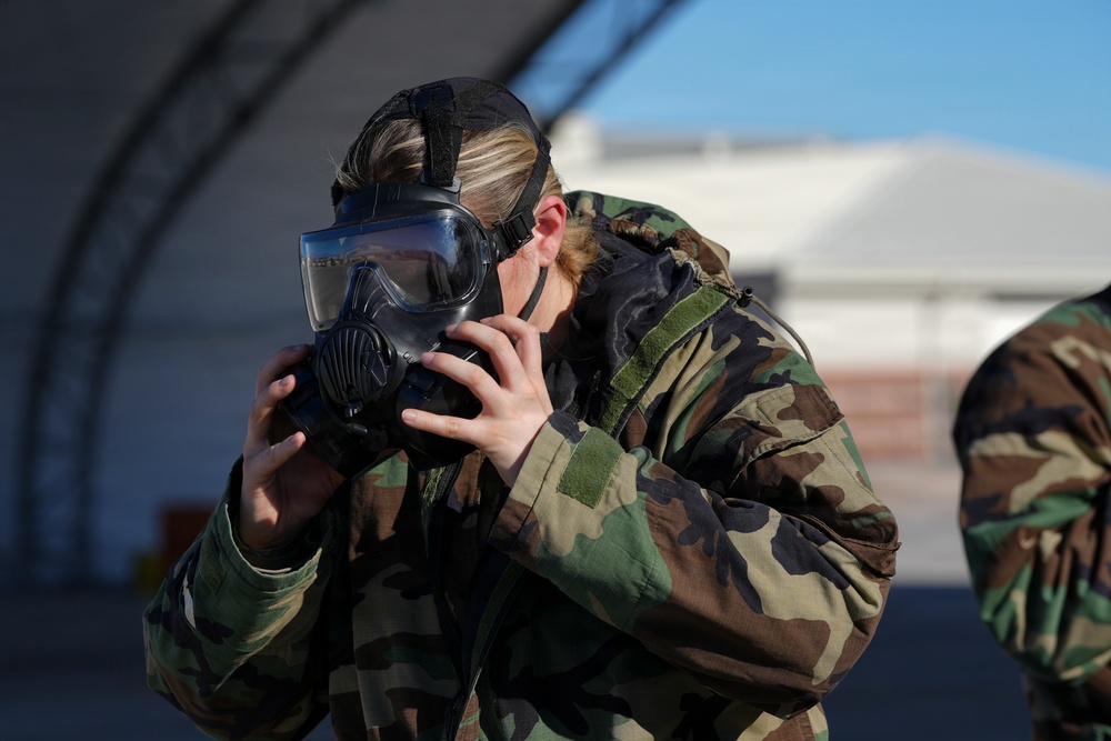 25th AMXS trains for CBRNE conditions