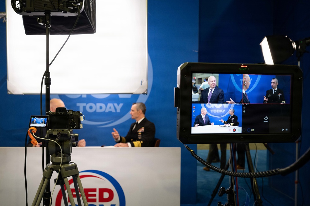 Vice Admiral Doug Perry, Commander, U.S. Second Fleet, Speaks During Sea-Air-Space 2026