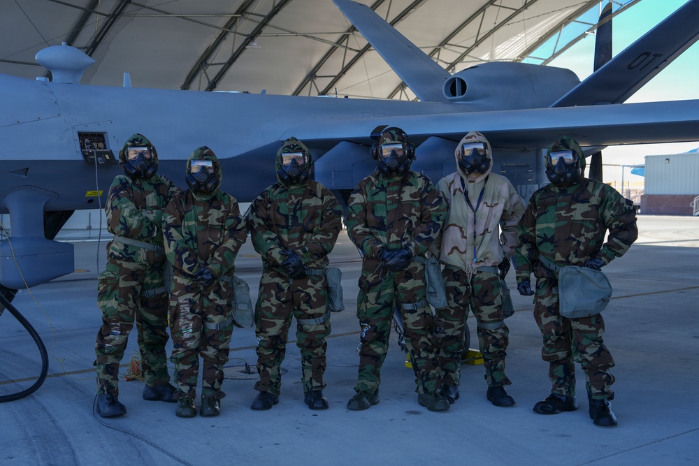 25th AMXS trains for CBRNE conditions