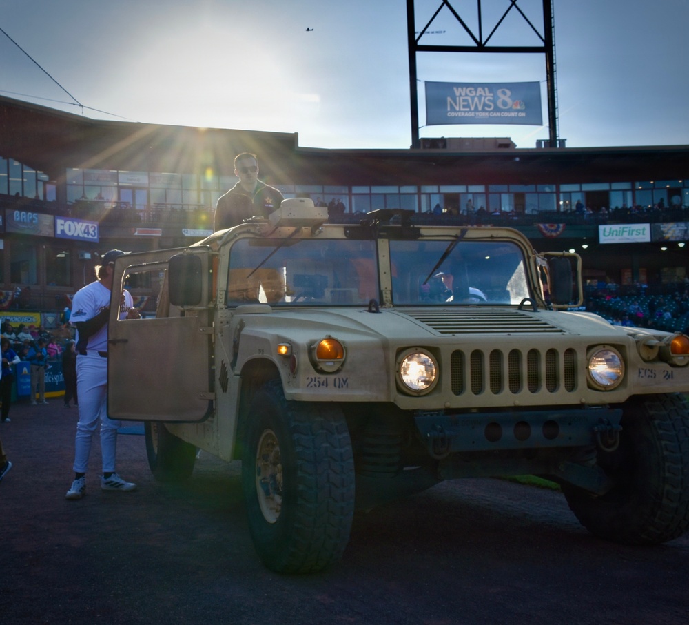 Opening night with the Army and York Revolution 2026