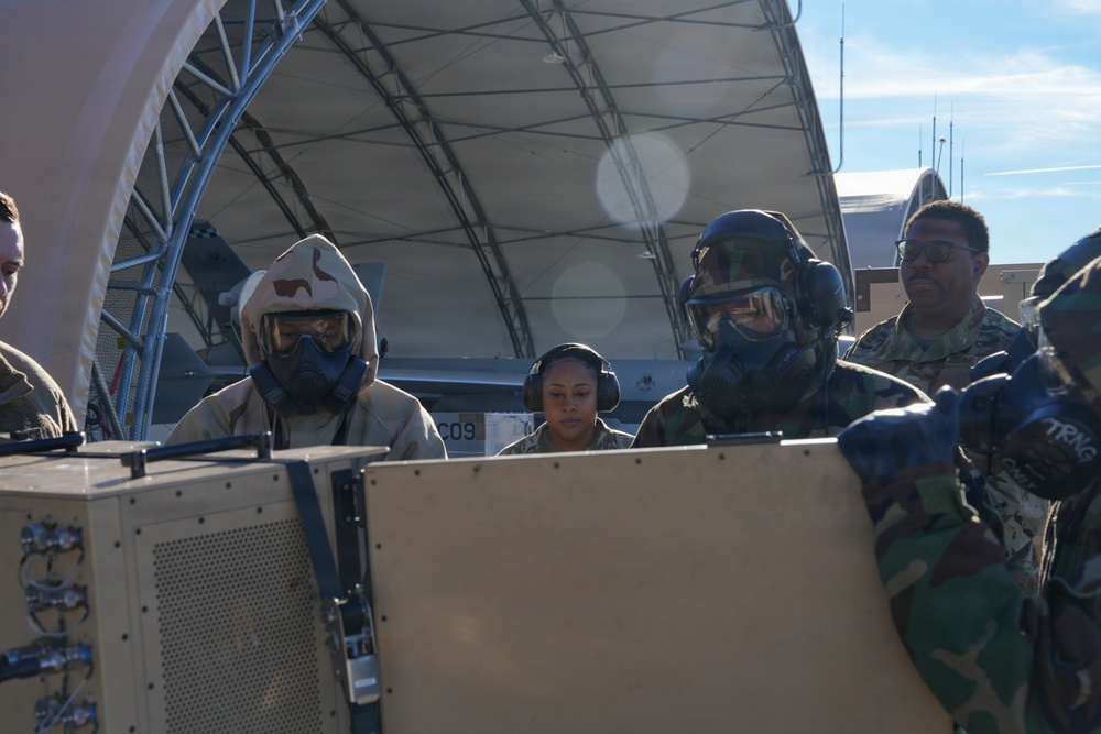 25th AMXS trains for CBRNE conditions