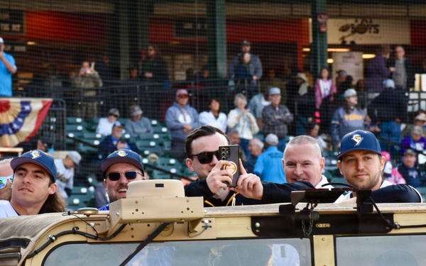 The Army and York Revolution during opening night 2026.