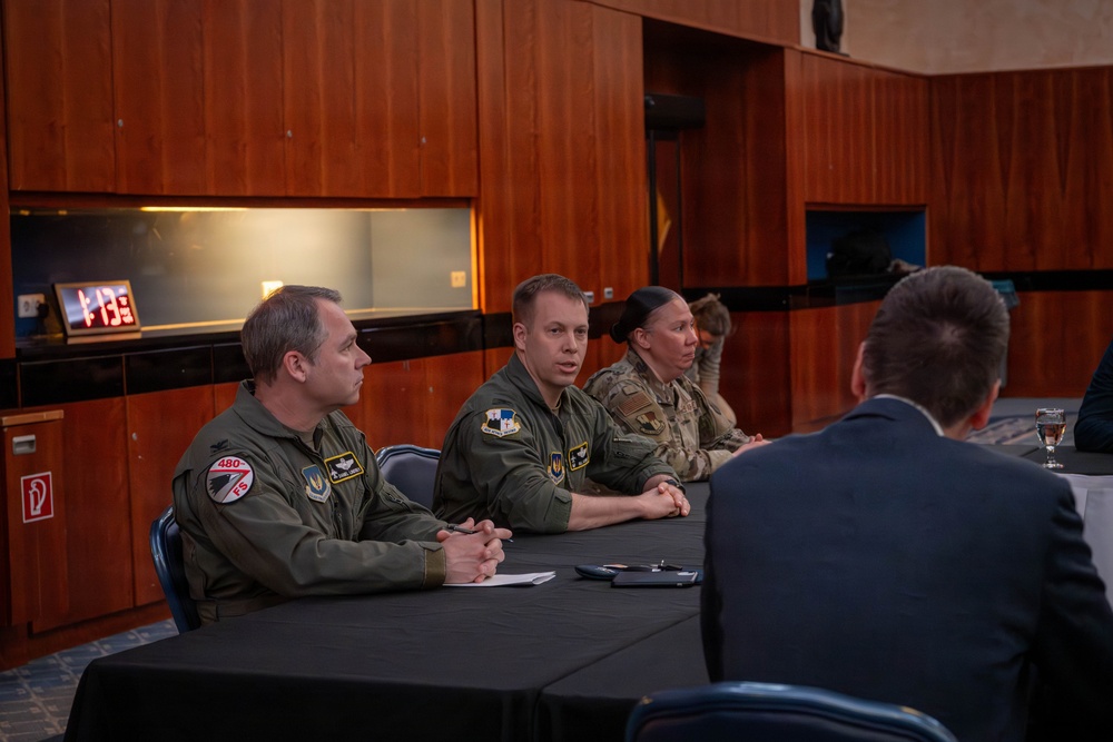 52nd Fighter Wing Hosts Information Forum for Local Mayors at Spangdahlem AB