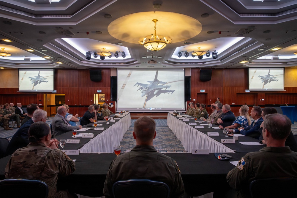 52nd Fighter Wing Hosts Information Forum for Local Mayors at Spangdahlem AB