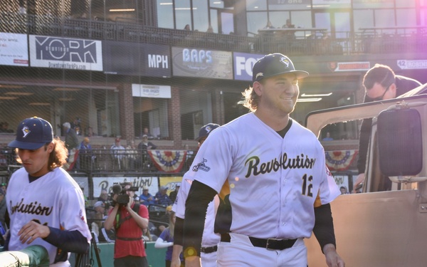 The Army and York Revolution during opening night 2026.