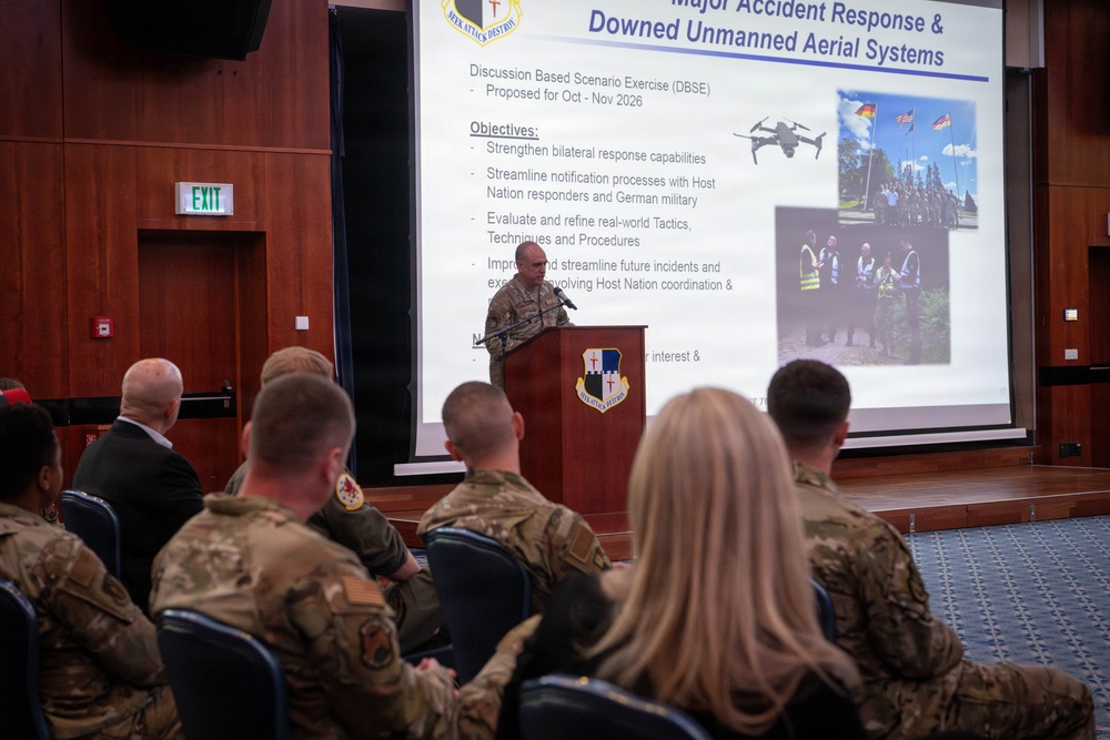 52nd Fighter Wing Hosts Information Forum for Local Mayors at Spangdahlem AB
