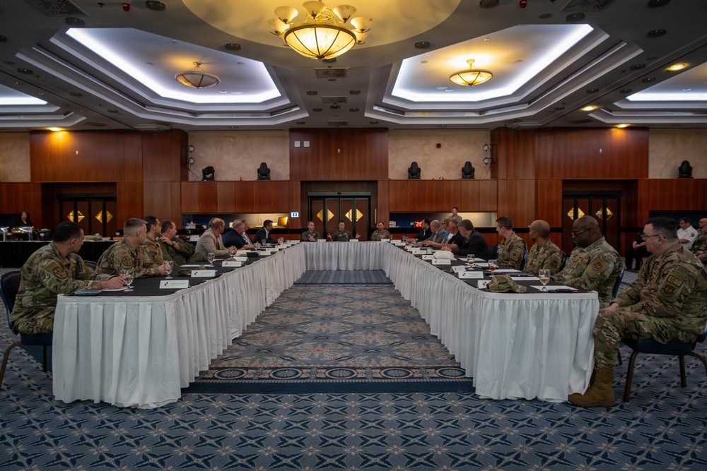 52nd Fighter Wing Hosts Information Forum for Local Mayors at Spangdahlem AB