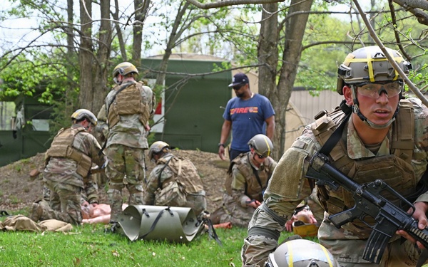 Tactics and Treatment: CLS Students Multitask Under Fire