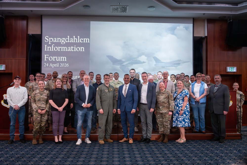 52nd Fighter Wing Hosts Information Forum for Local Mayors at Spangdahlem AB