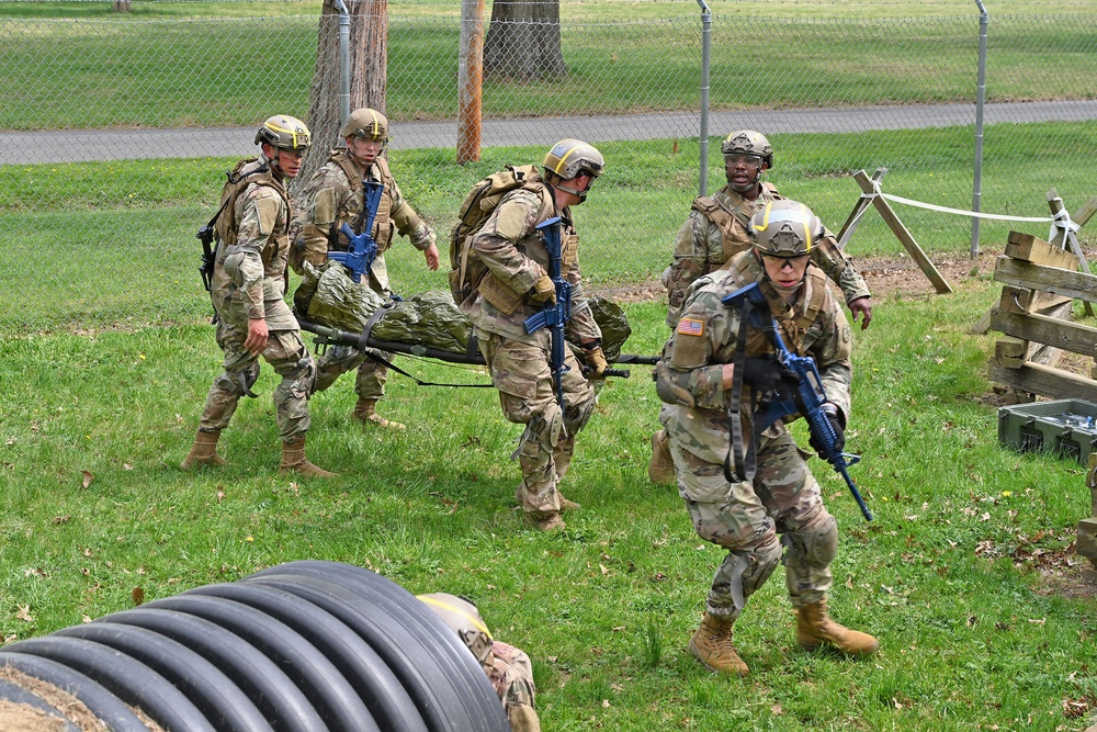 A Heavy Burden: Teamwork in Casualty Evacuation