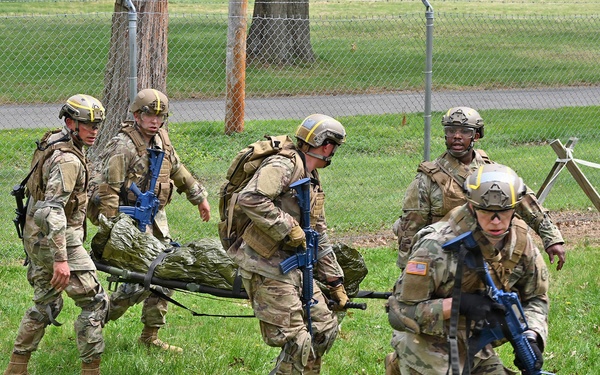 A Heavy Burden: Teamwork in Casualty Evacuation