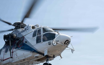 Pinckney Conducts a Vertical Replenishment