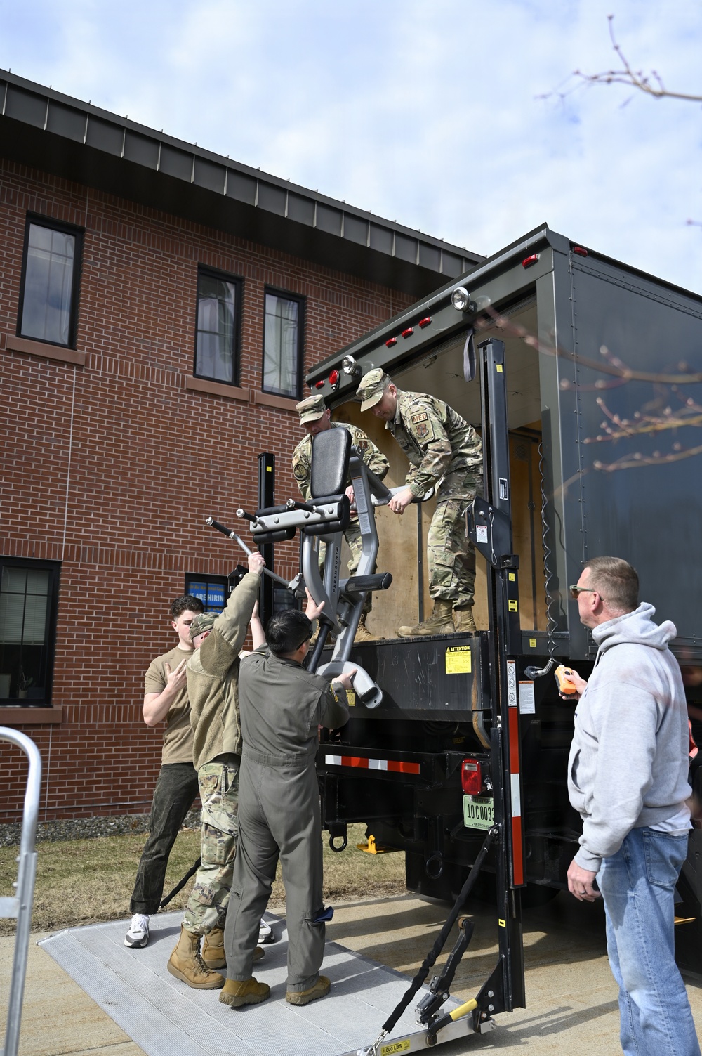 157th Air Refueling Wing Consolidates Gym