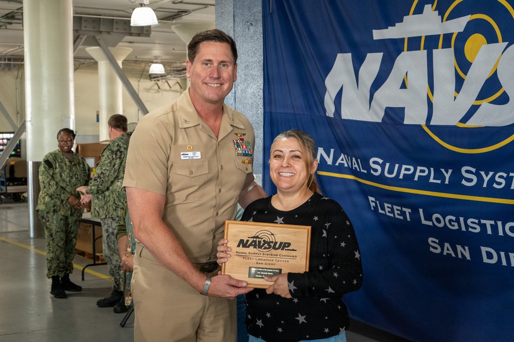 NAVSUP FLC San Diego Awards April 2026