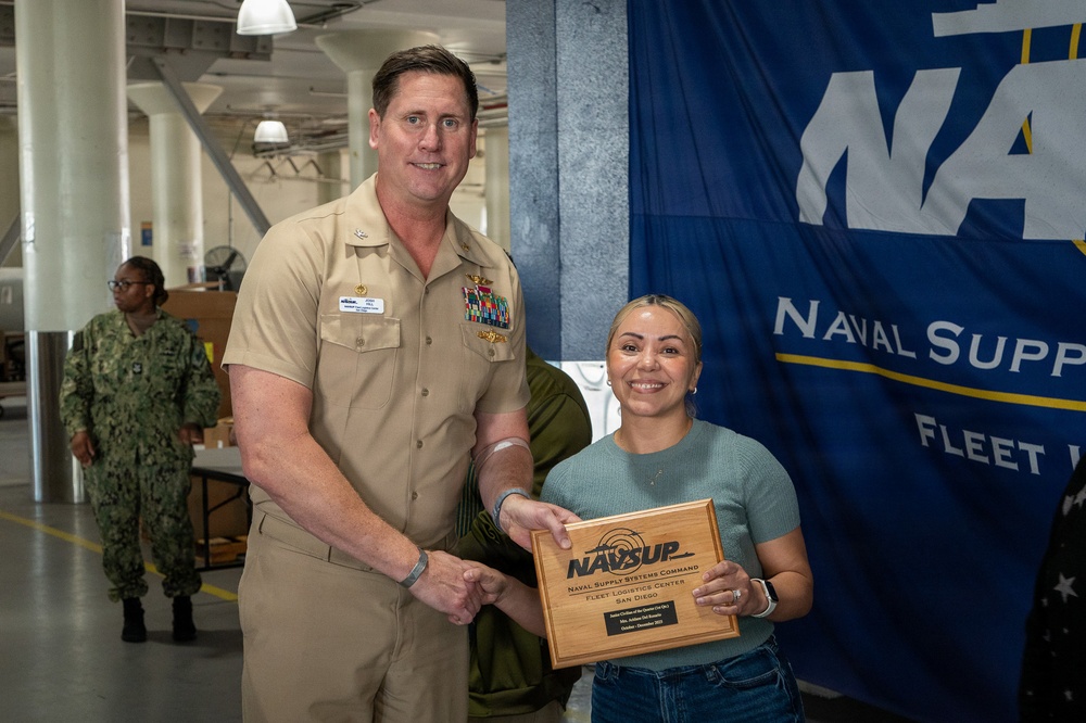 NAVSUP FLC San Diego Awards April 2026