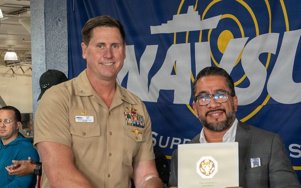 NAVSUP FLC San Diego Awards April 2026