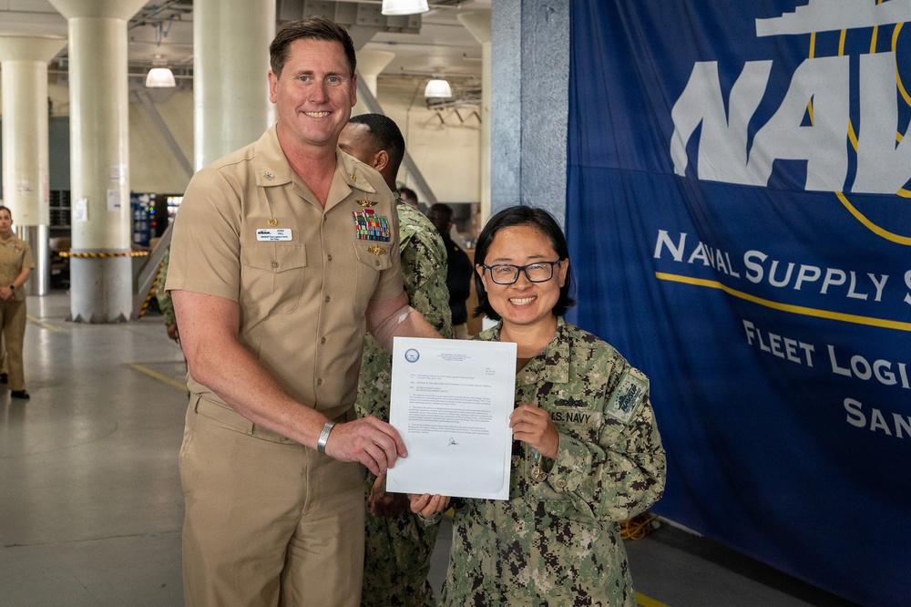 NAVSUP FLC San Diego Awards April 2026
