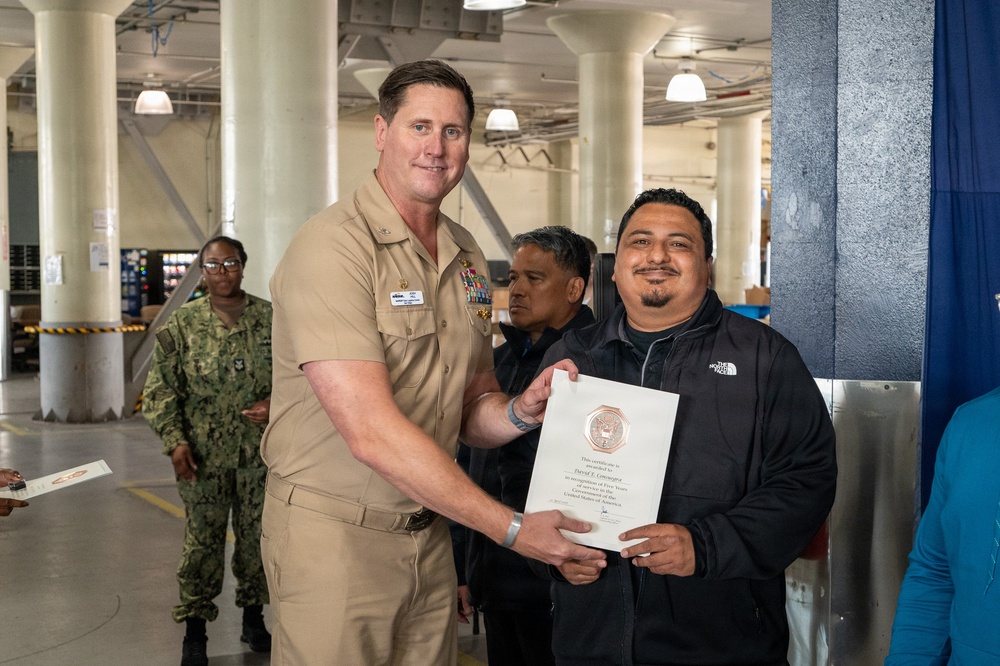 NAVSUP FLC San Diego Awards April 2026