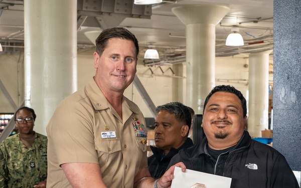 NAVSUP FLC San Diego Awards April 2026