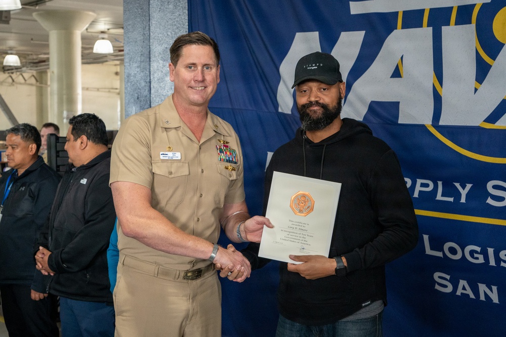 NAVSUP FLC San Diego Awards April 2026