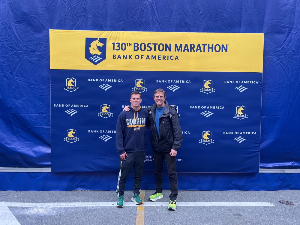 McConnell lieutenant completes Boston Marathon