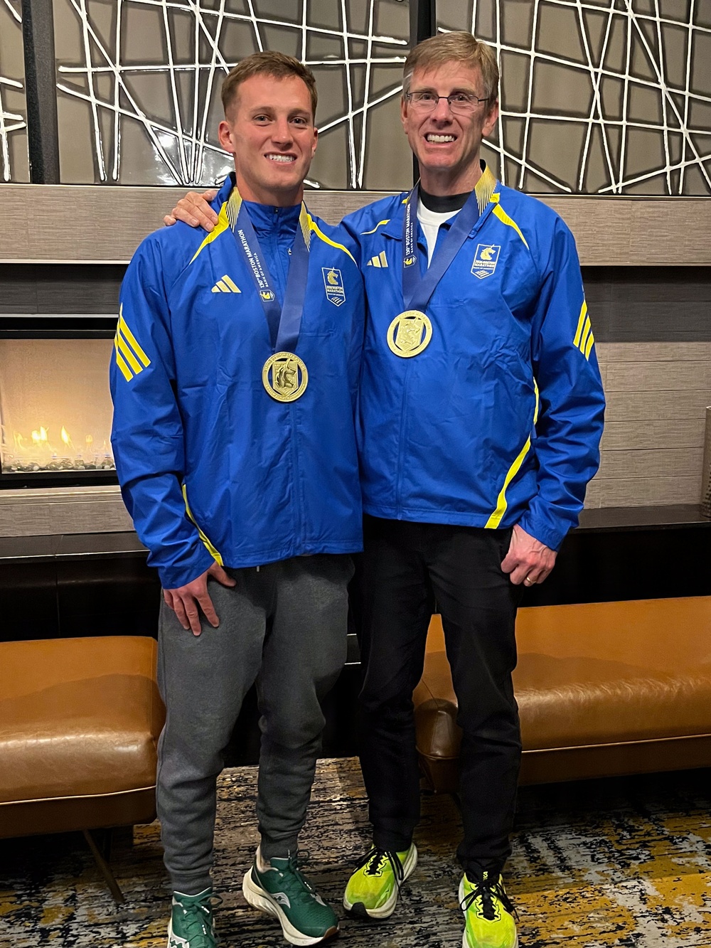 McConnell lieutenant completes Boston Marathon