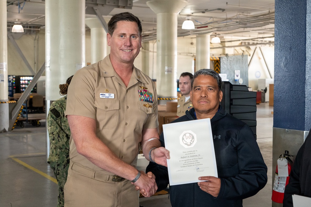 NAVSUP FLC San Diego Awards April 2026