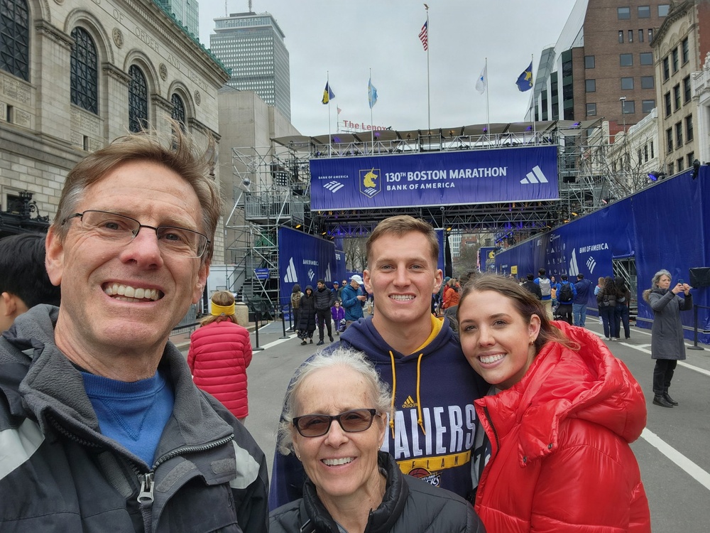 McConnell lieutenant completes Boston Marathon
