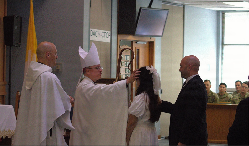 Bishop Caggianelli Visits Fort Rucker