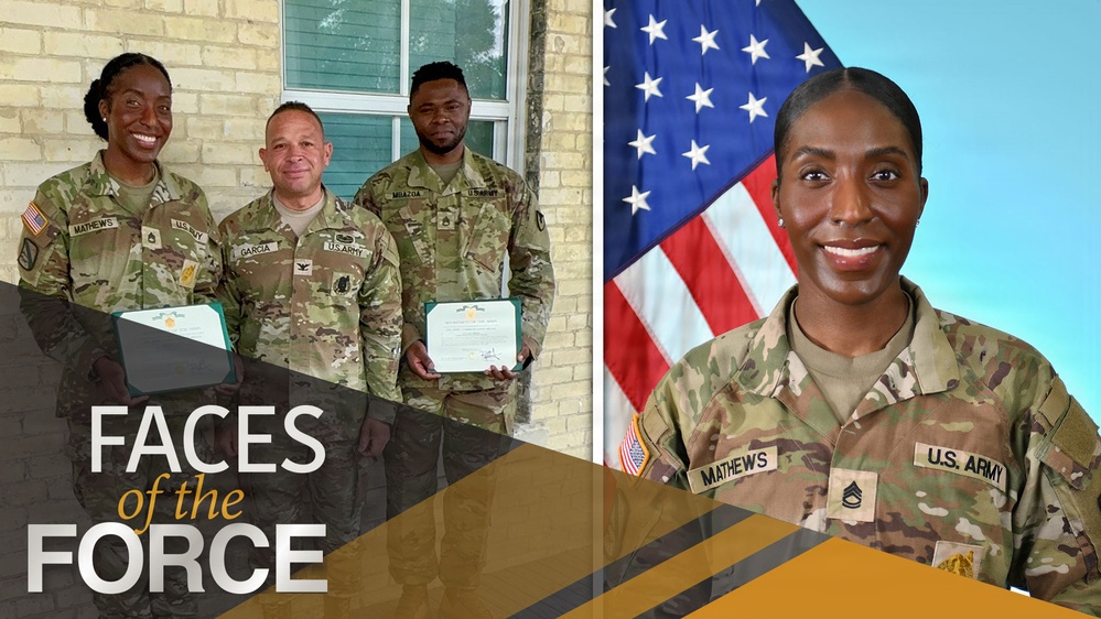 Sgt. 1st Class China A. Mathews - FOTF - Featured Image