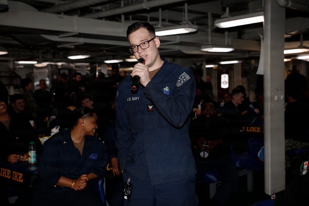 IKE departs Norfolk Naval Shipyard for Sea Trials