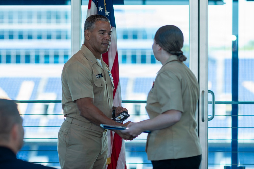 Citizen-Sailors Earn Navy Installation Firefighter Certification