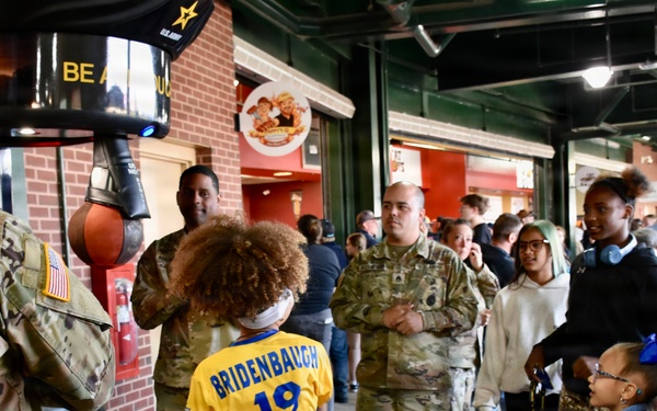 Army draws crowd on opening night